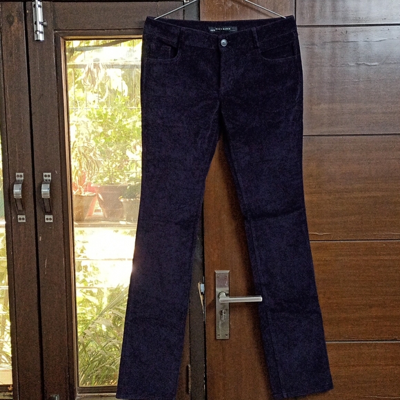 Zara Velvet Purple Jeans - Picture 3 of 10